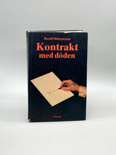 Kontrakt med döden av författaren av Bertil Mårtensson