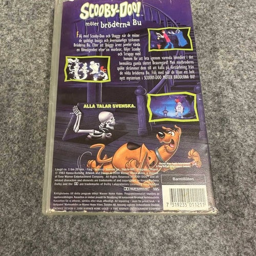 Scooby-Doo möter bröderna Bu - VHS