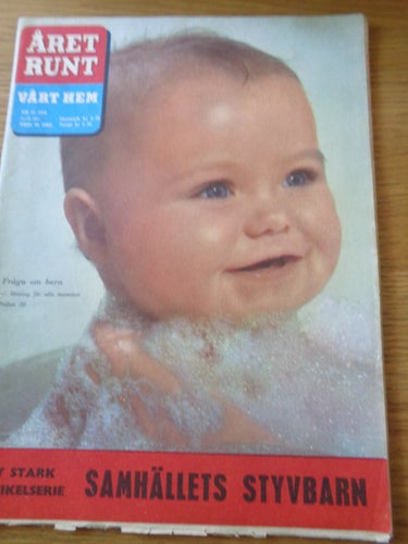 Året Runt nr41 1958 Sven Tumba Johansson, Elizabeth Taylor, Marianne Bengtsson
