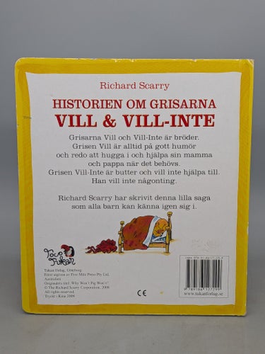 Historien om grisarna Vill & Vill-Inte av Richard Scarry