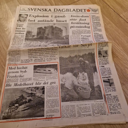 Svenska Dagbladet Söndagen den 22 Juni 1975