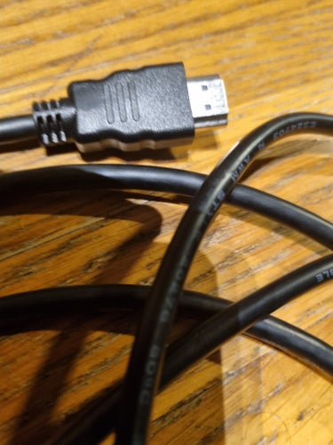 2 HDMI-kablar + 4 Ethernet-kablar