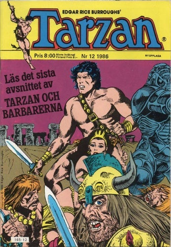 Tarzan Nr 12 (1966) av Edgar Rice Burroughs