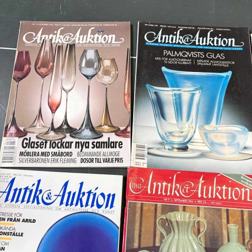 div Antik & Auktion bla. Höglund,Friberg,Backström,Lindstrand ,Landberg ,Ekeby