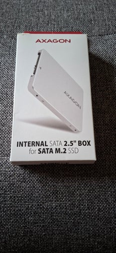 Axagon intern SATA 2.5" box för SATA M.2 SSD