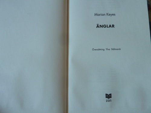 ÄNGLAR, MARIAN KEYES, BOK, ROMAN