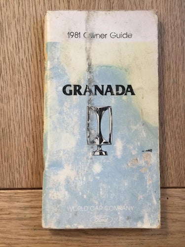 1981 Ford Granada Owner Guide