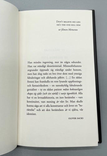 Korsakovs syndrom av Karl Johan Nilsson (hjärnan, minne, minnesförlust)