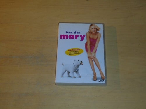 DEN DÄR MARY - DVD - Cameron Diaz m.fl - svensk text!