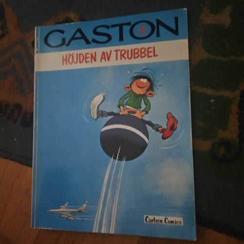Gaston Höjden av Trubbel av Franquin, 1980