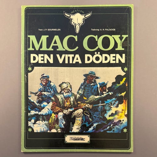 Mac Coy: Den Vita Döden (1980 Semic) (FN) – Tecknad av Palacios