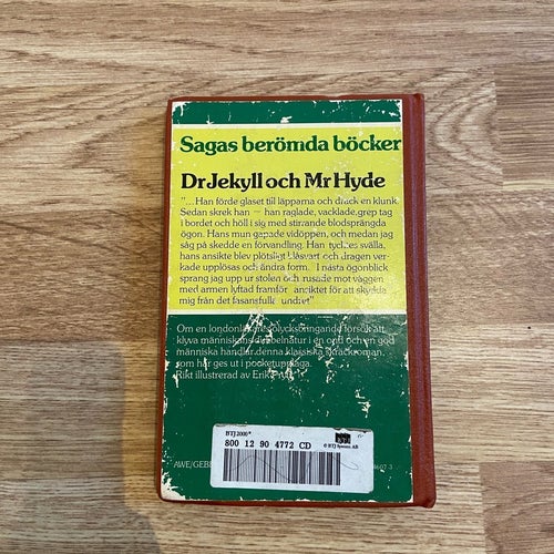 Dr Jekyll och Mr Hyde av R.L. Stevenson