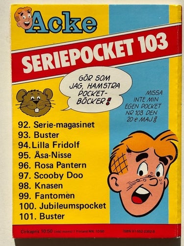 Serie-Pocket 102 - Lilla Fridolf. FN