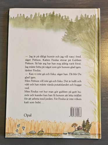 Bok, Stackars Pettson av Sven Nordqvist. 1987, Opal.