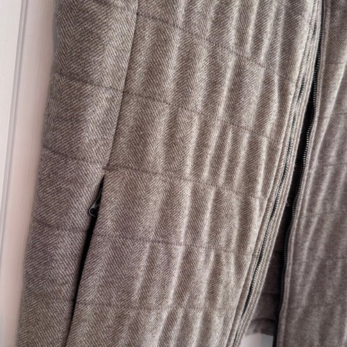 Oscar Jacobson taupe väst, storlek 50