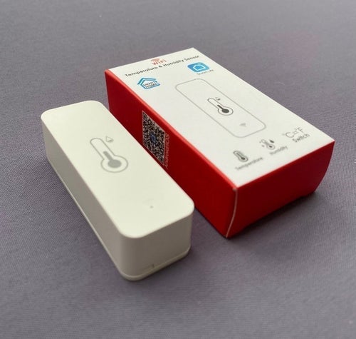 2-Pack Tuya WIFI Temperatur Luftfuktighets Monitor Termometer Sensor