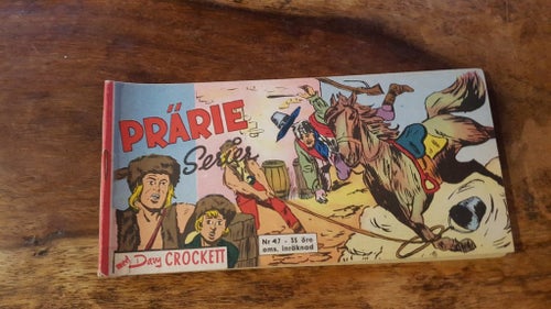 Prärie Serier / Davy Crocket / nr 47, 1962 / Gott skick