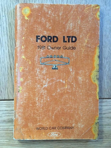 1981 Ford LTD Owner Guide