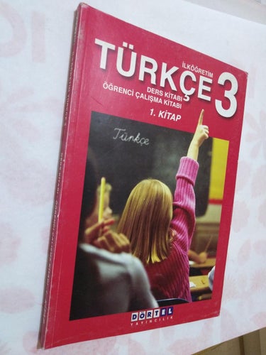 Turkce 3 ders ve calisma kitabi 1. kitap. turkiska. VF+