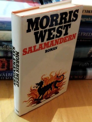 Salamandern av Morris West. Bok, inbunden. Very Fine plus. BM