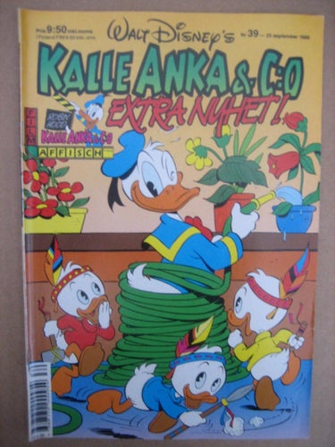 Kalle Anka & C:O    Nr:39-1989 (Robin Hood Affisch)