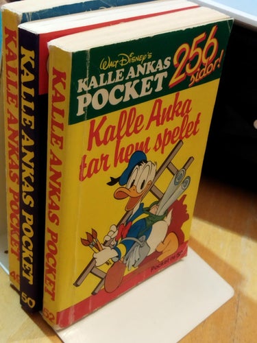 Kalle Ankas pocket 52 Walt Disney's Kalle Anka tar hem spelet. Good+