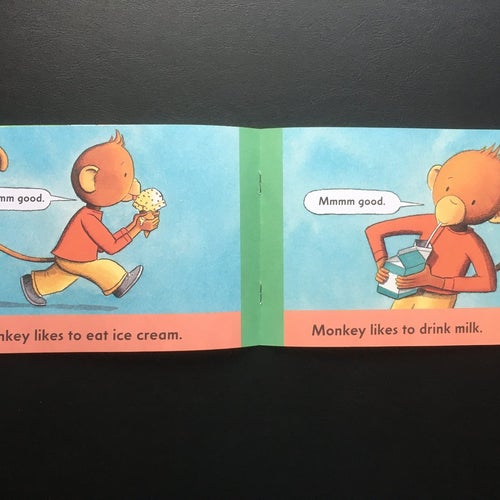 MONKEY EATS WORMS