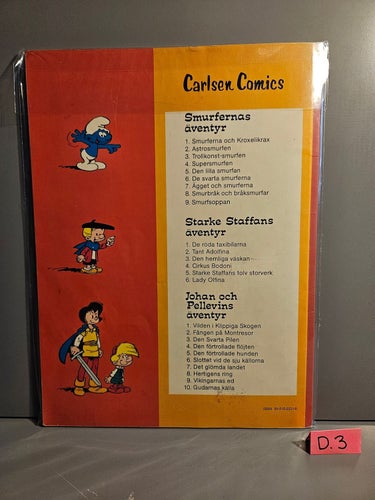 Serialbum, serie, album, tidning, Smurfsoppan, Smurfernas äventyr