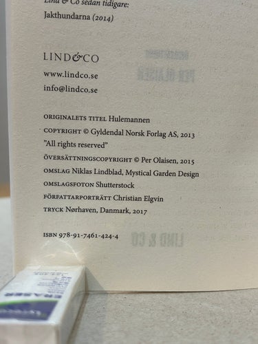 Grottmannen av Jörn Lier Horst, bok, Fine plus