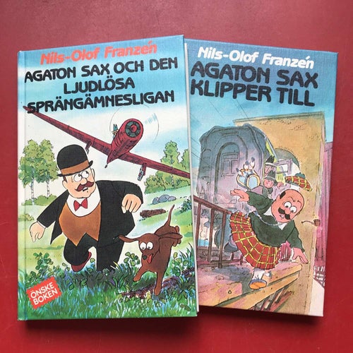 AGATON SAX OCH DEN LJUDLÖSA SPRÄNGÄMNESLIGAN + AGATON SAX KLIPPER TILL