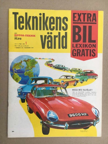 Teknikens Värld 1962 Nr. 1