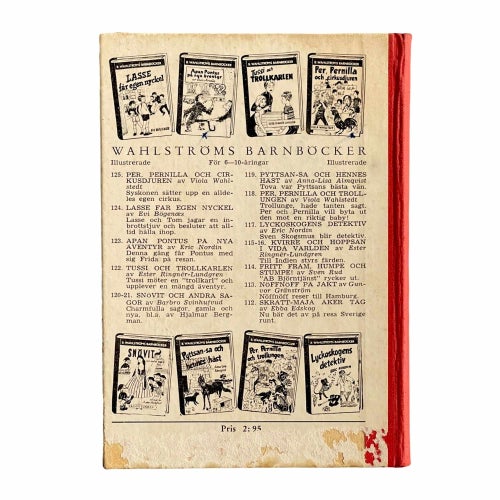 Per, Pernilla och cirkusdjuren (1958) - Viola Wahlstedt - Wahlströms barnböcker