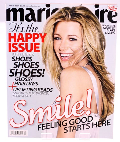 Marie Claire magazine-UK issue No.248-April 2009-Blake Lively (Weight: 806g) NEW