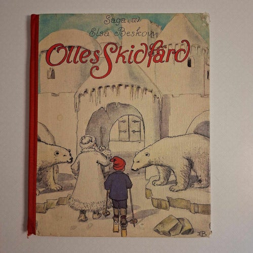 Olles skidfärd : saga av Elsa Beskow (inb) 1985