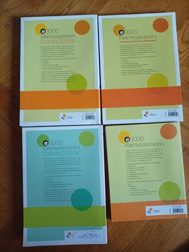 E3000 Företagsekonomi 1 Övningsbok, Kommentarer och lösningar, E3000