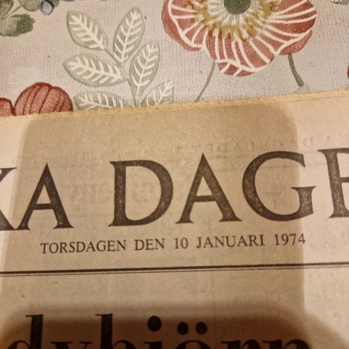 Svenska Dagbladet från 1974