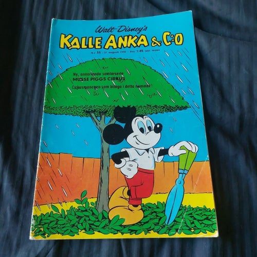 Kalle anka o co 1970 -nr 35