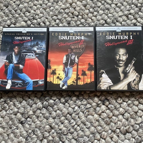 Snuten i Hollywood I, II och III - DVD