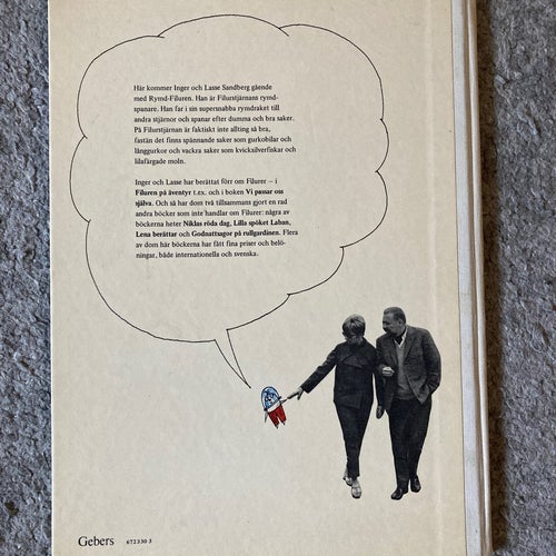 Filurstjärnan av Inger och Lasse Sandberg (1971) / Barnbok / Vintage