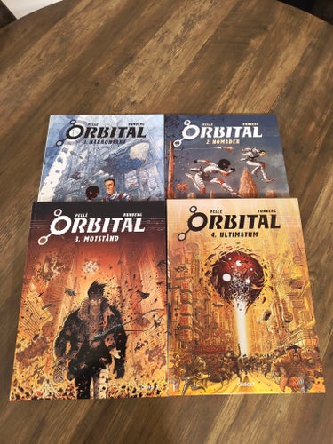 Orbital volym 1-4 | Hela serien | Svenska