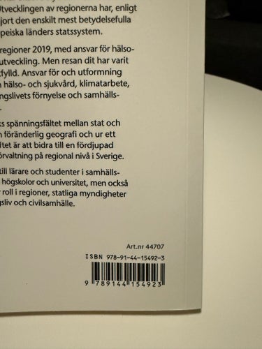 Regionboken: Sverige På Regional Nivå - Agneta Blom, Jörgen Johansson, Magnus