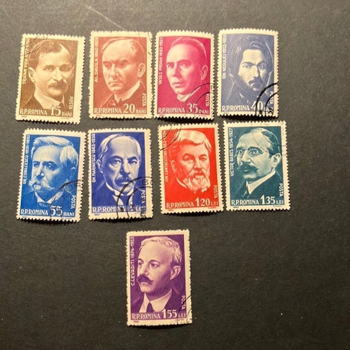 Rumänien Mi nr 2069-2077