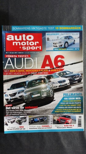 Auto motor & sport 7 2011: Audi RS3, Mercedes G 280 CDI, Lada Niva
