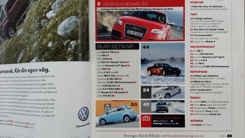 Auto motor & sport 7 2011: Audi RS3, Mercedes G 280 CDI, Lada Niva