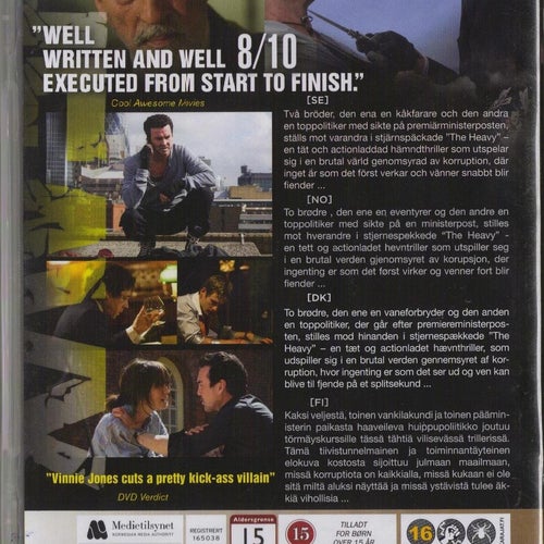 THE HEAVY - DVD (INPLASTAD)