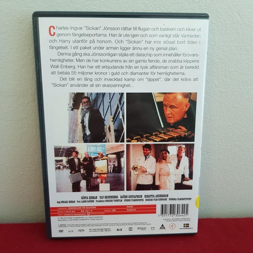 DVD - Jönsson Ligan får Guldfeber - 1984 - Mycket Fint Skick