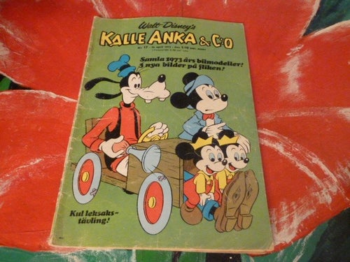 TIDNING, KALLE ANKA & CO, NR 17 - 1973