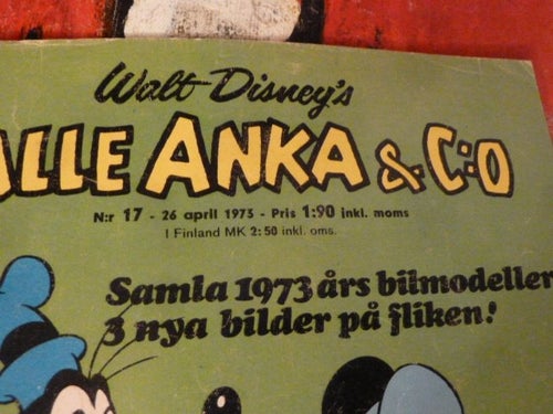 TIDNING, KALLE ANKA & CO, NR 17 - 1973