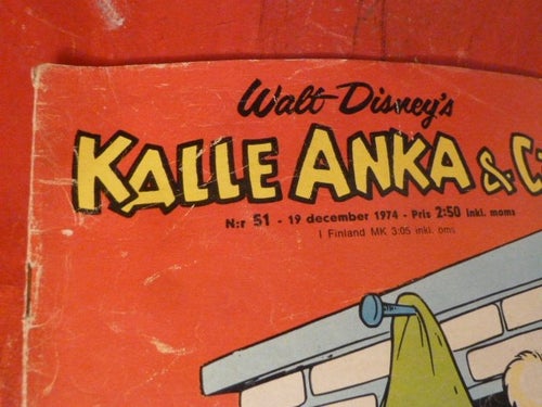 TIDNING, KALLE ANKA & CO, NR 51 - 1974