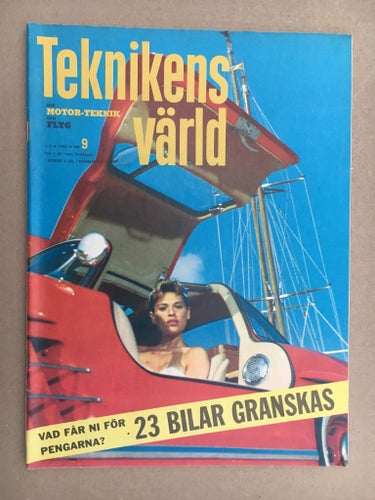 Teknikens Värld 1962 Nr. 9